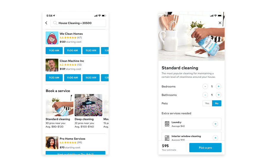 Thumbtack work sample 1